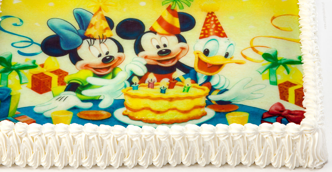 Bolo de aniversário - Ostia